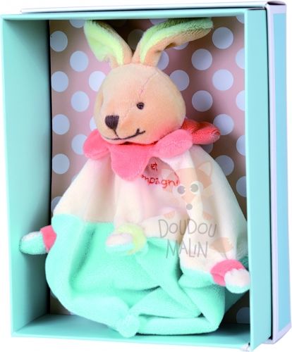  collectors acidulé lapin multicolor orange vert bleu beige plat carré 